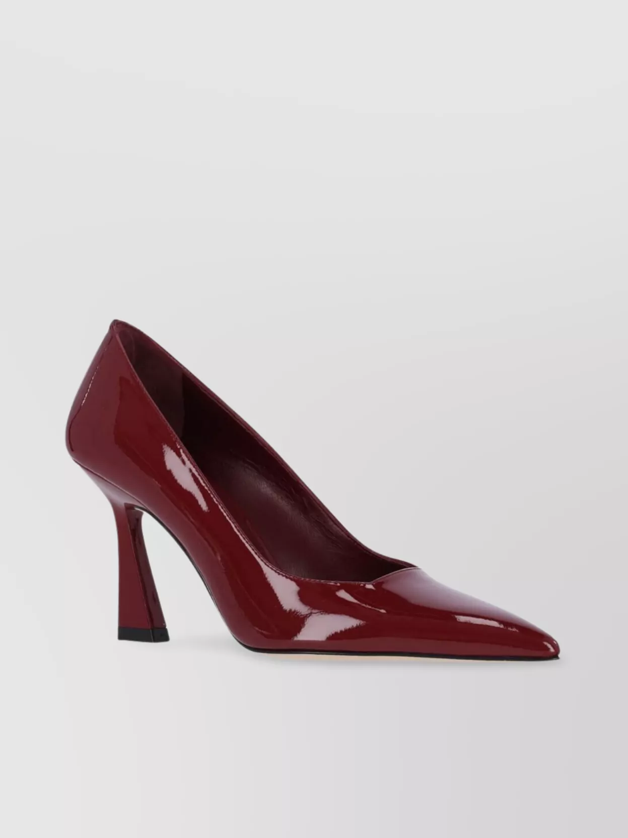 Stuart Weitzman Pointed Toe Patent Finish High Heel