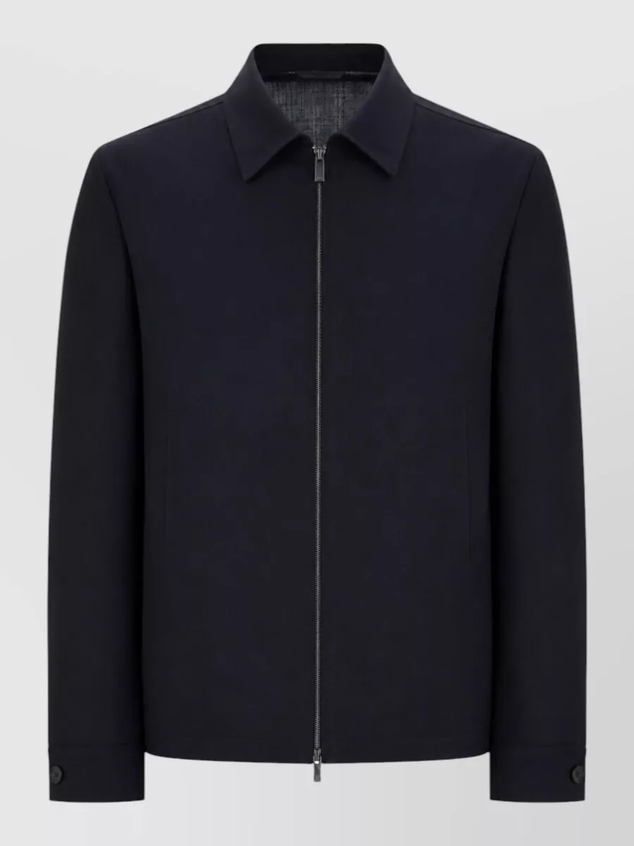 Boss virgin wool single breasted coat