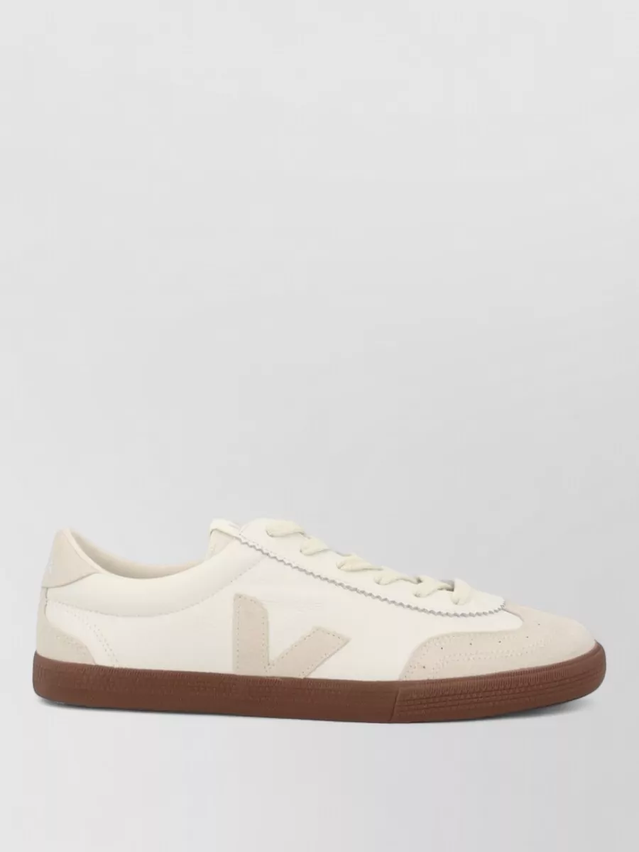 Veja Leather Low-Top Sneakers