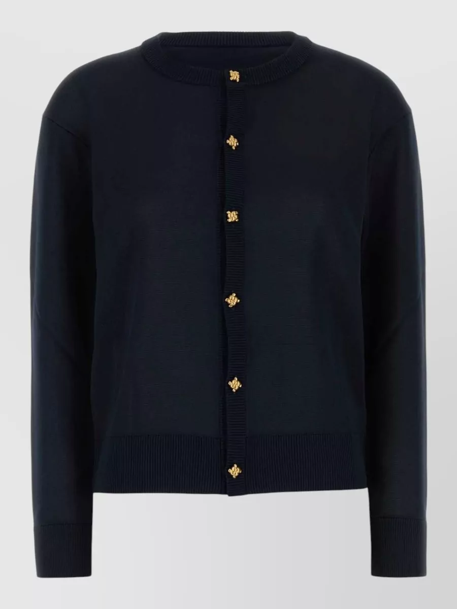 Bottega Veneta silk fine-knit regular-fit cardigan