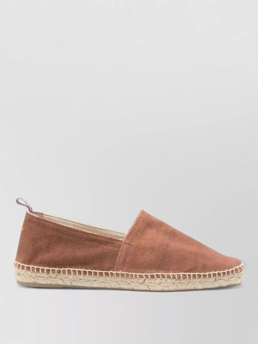 Castaner Pablo Canvas Espadrilles Jute Sole Pull Tab