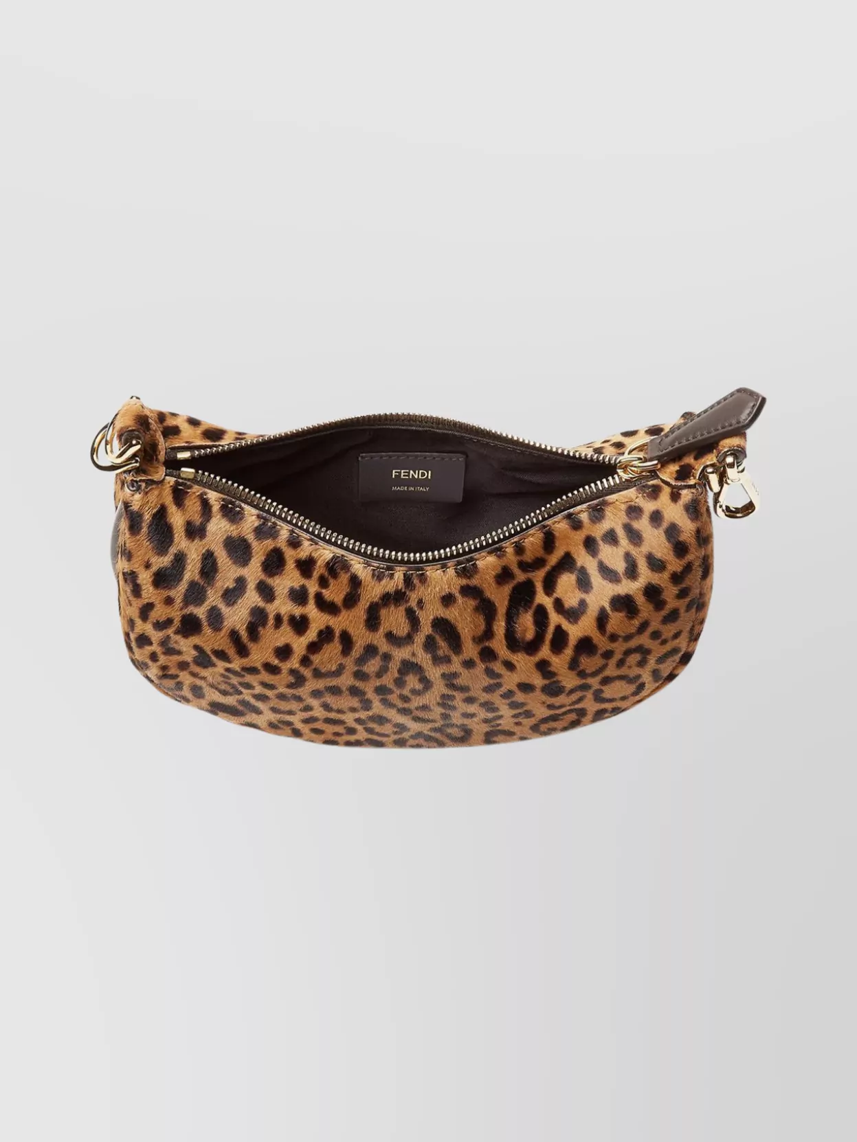 Fendi Mini Crossbody Bag Leopard Print