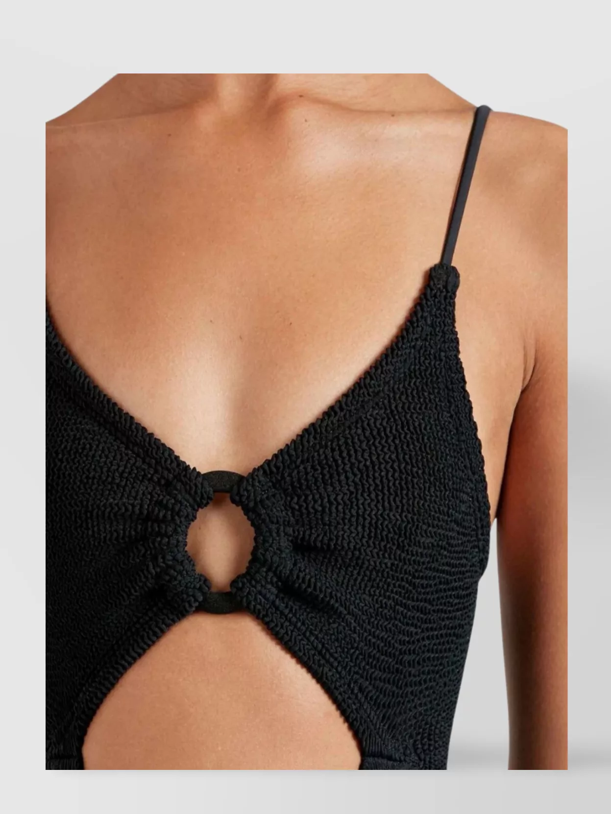 Shop Hunza G Crystal Swim 70s Disco Cut-out