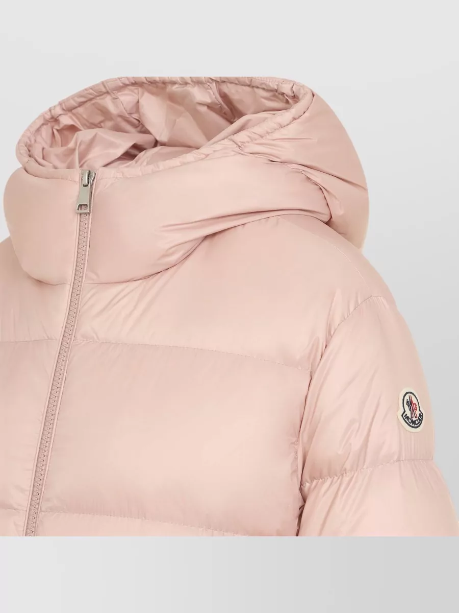Moncler Down Hooded Short Puffer Jacket