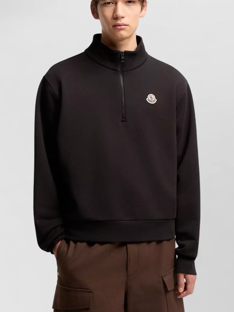 Moncler Cotton Zip-Up Hooded Jacket
