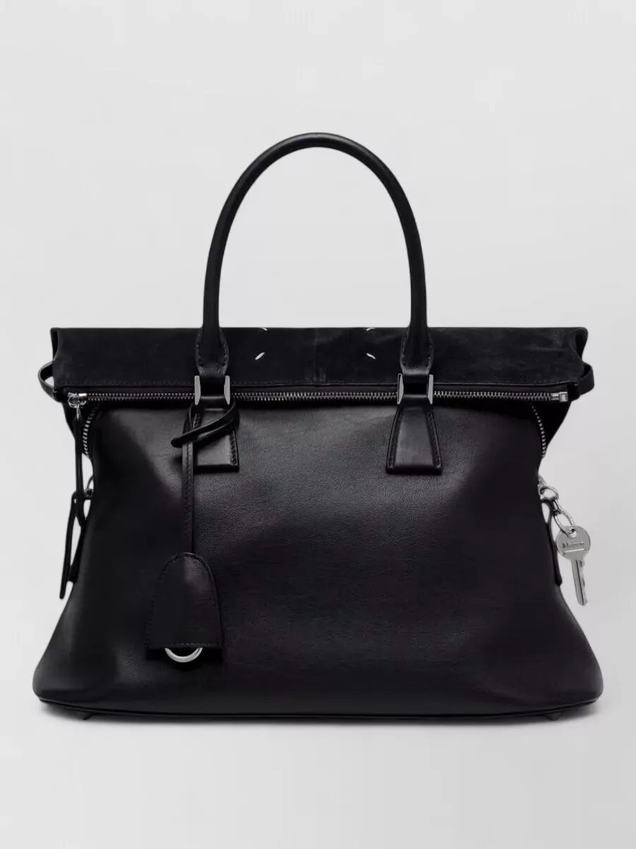 Maison Margiela 5Ac Soft Medium Leather Tote Bag
