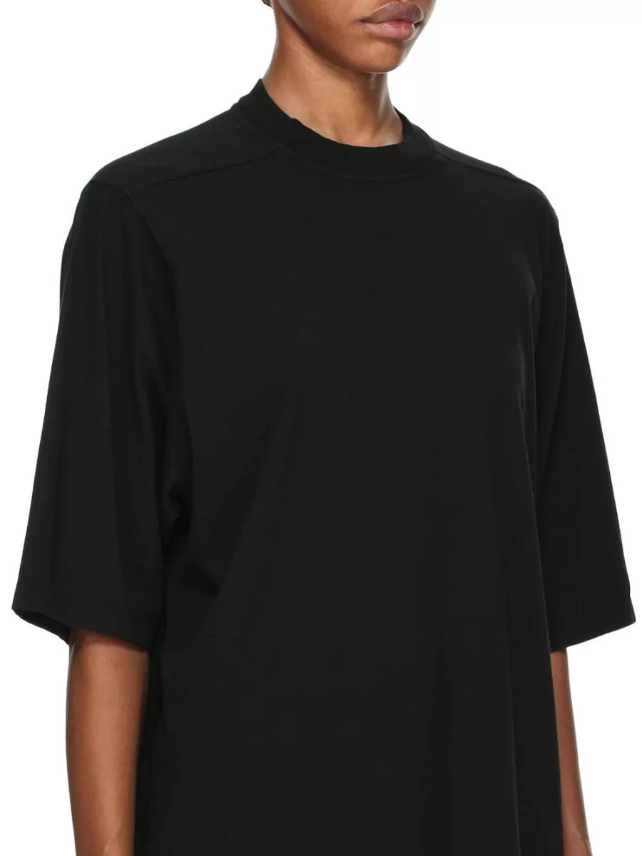 Rick Owens Drkshdw Cropped Cotton T-Shirt