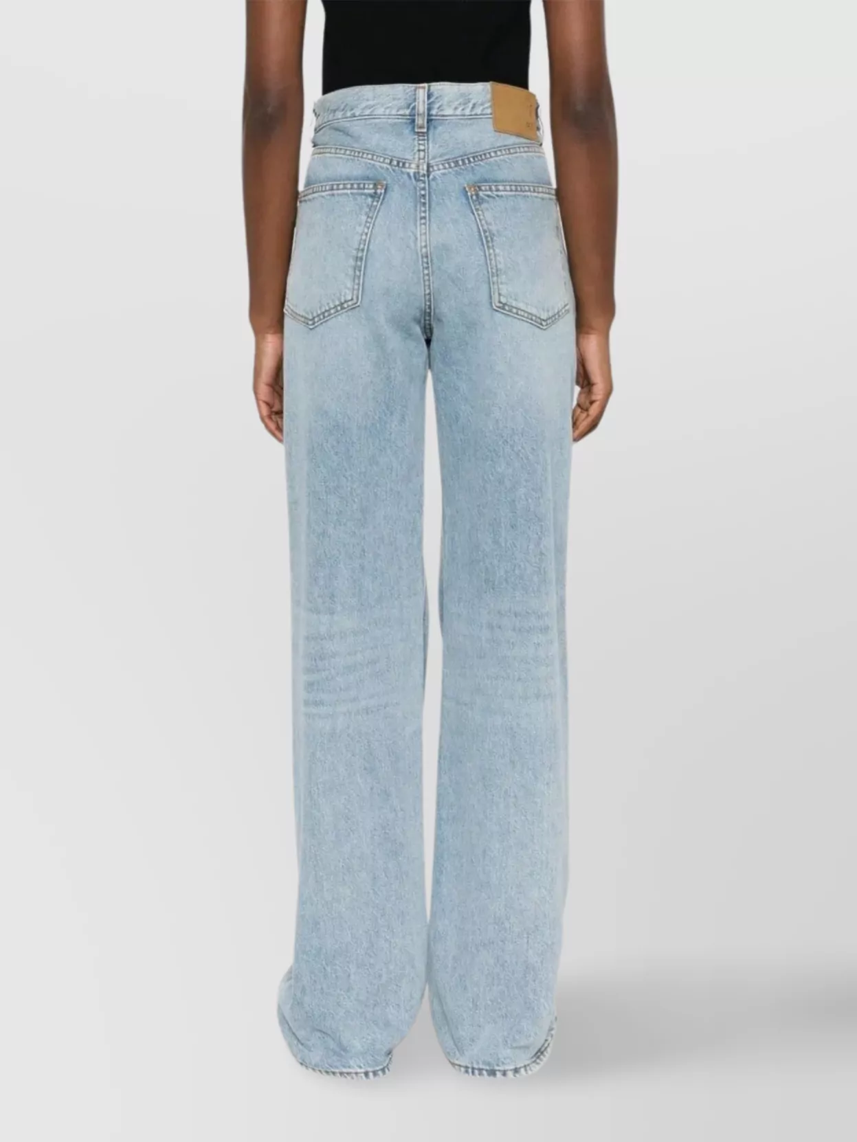 HAIKURE AQUA WIDE LEG TROUSERS
