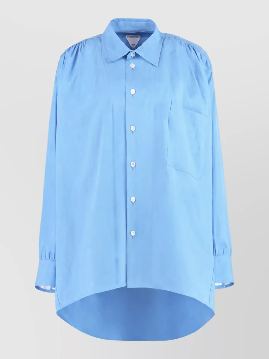 Bottega Veneta Oversized asymmetric shirt