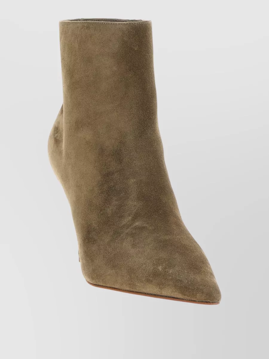 Christian Louboutin Suede Miss Z Booty Ankle Boots