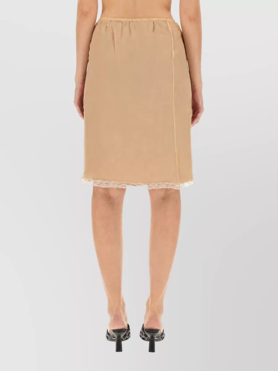 Gucci Silk Chiffon Skirt