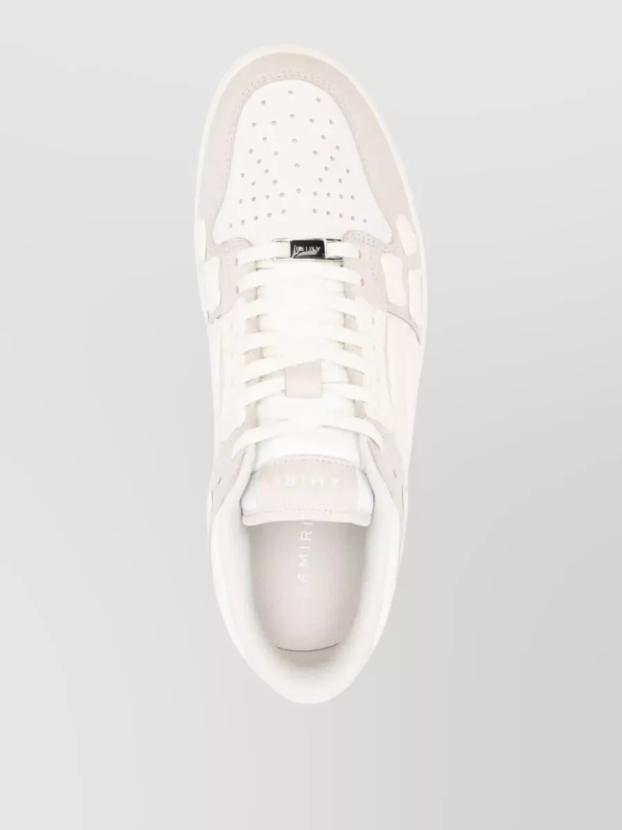 Amiri Skel Low Top Sneakers Round Toe