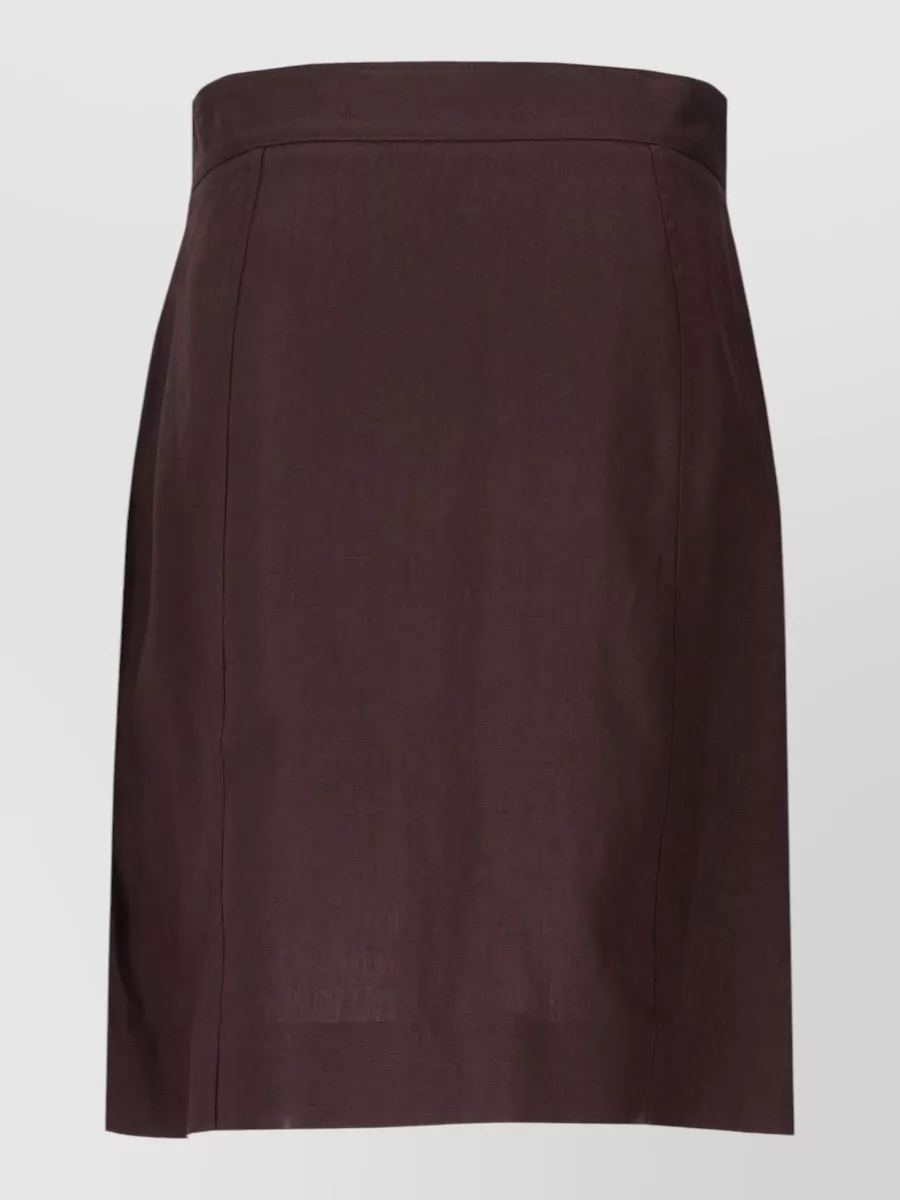 Paul Smith Linen Wrap Skirt