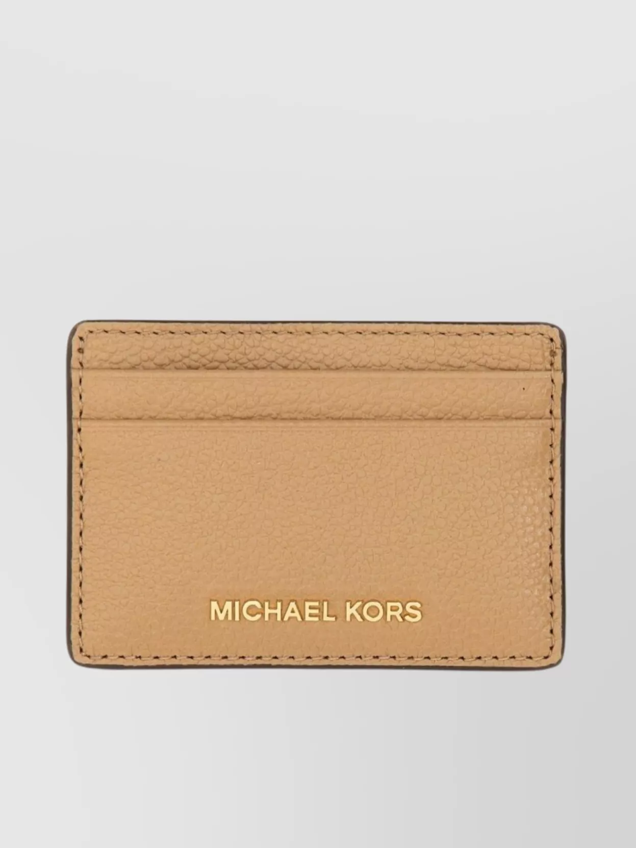 Michael Kors Logo Compact Textured Card Holder
