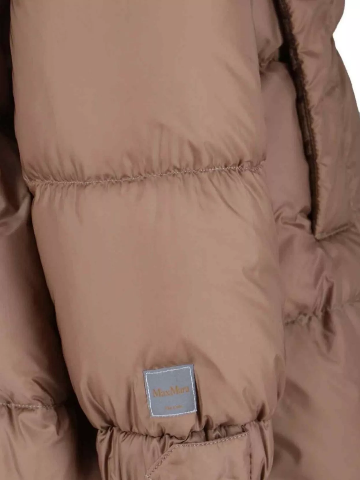 Max Mara Quilted Hooded Jacket Long Sleeves