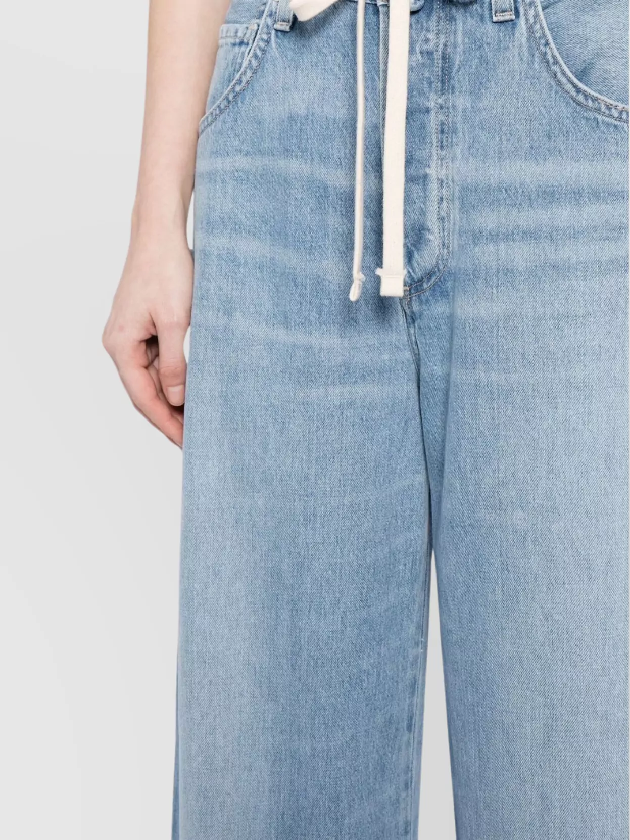 Citizens Of Humanity Cotton Jeans Drawstring Waist