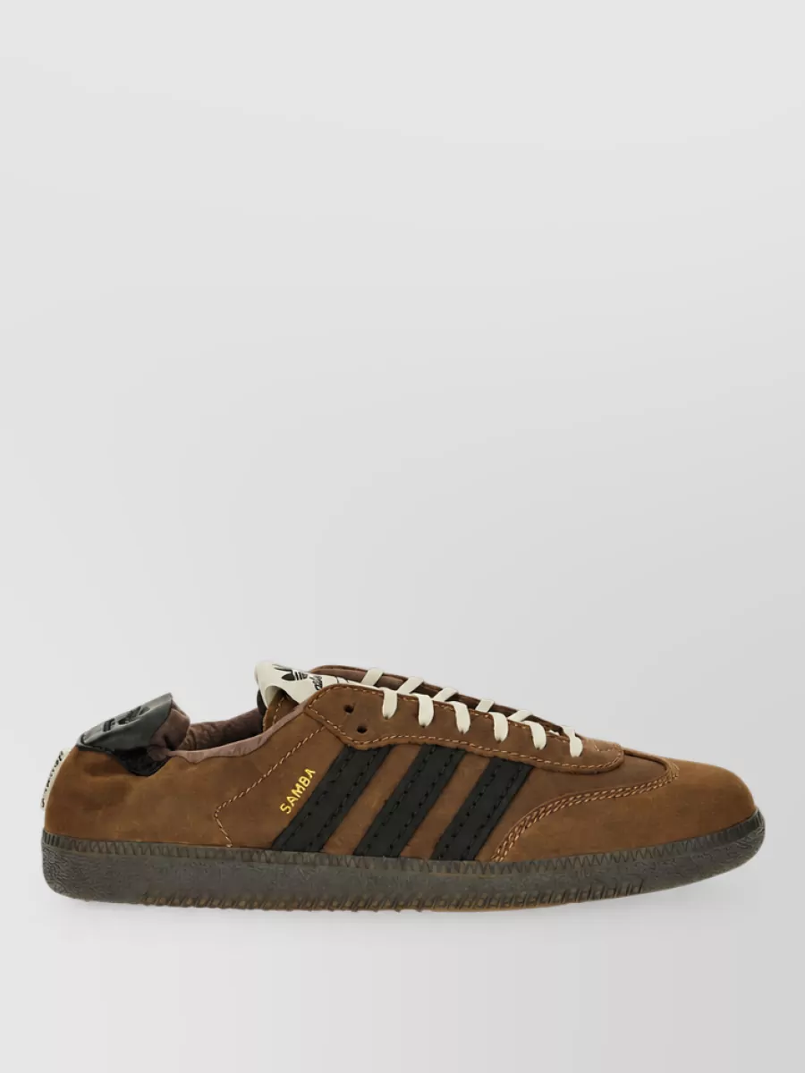 Adidas Leather Lace-Up Sneakers