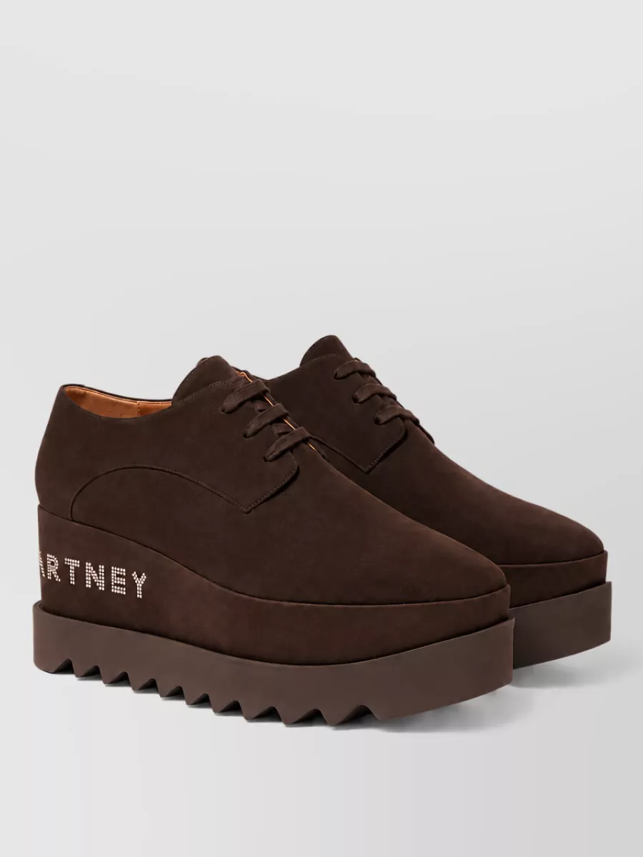 Stella Mccartney elyse platform derby shoes