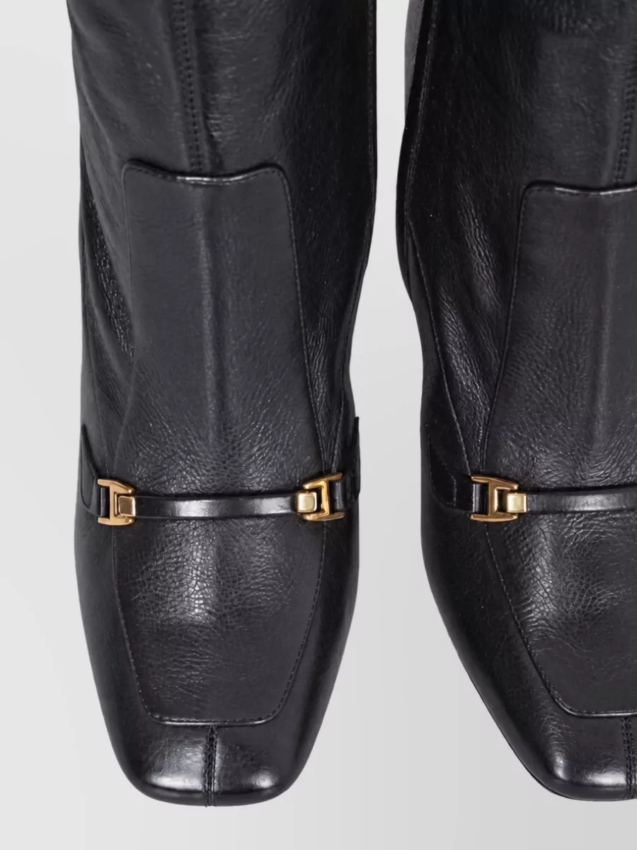 Saint Laurent Leather Boots