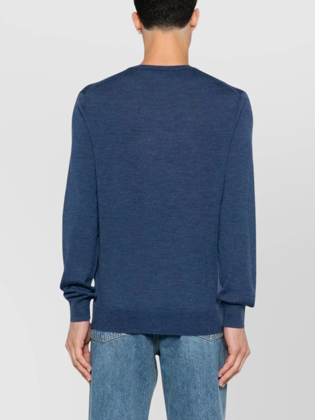 Ralph Lauren Ribbed Crewneck Knit Sweater
