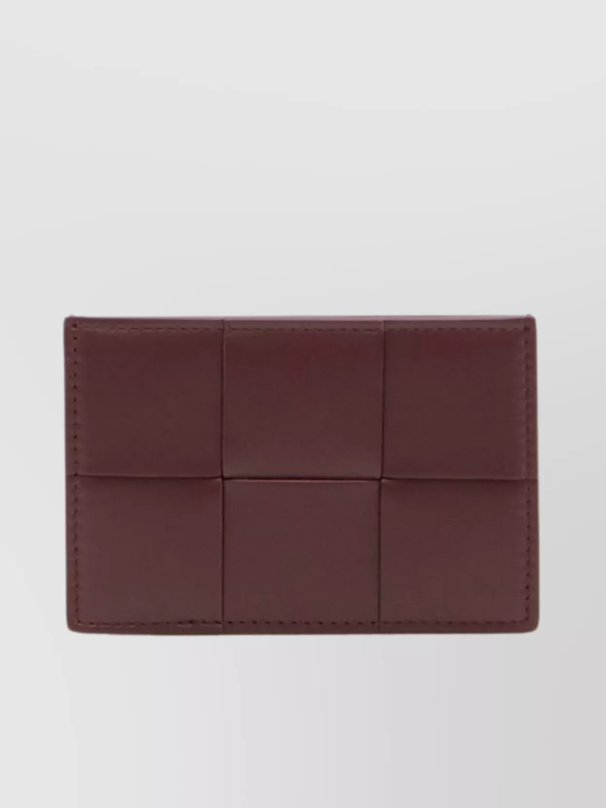 Bottega Veneta Compact Cardholder With Distinctive Leather Texture