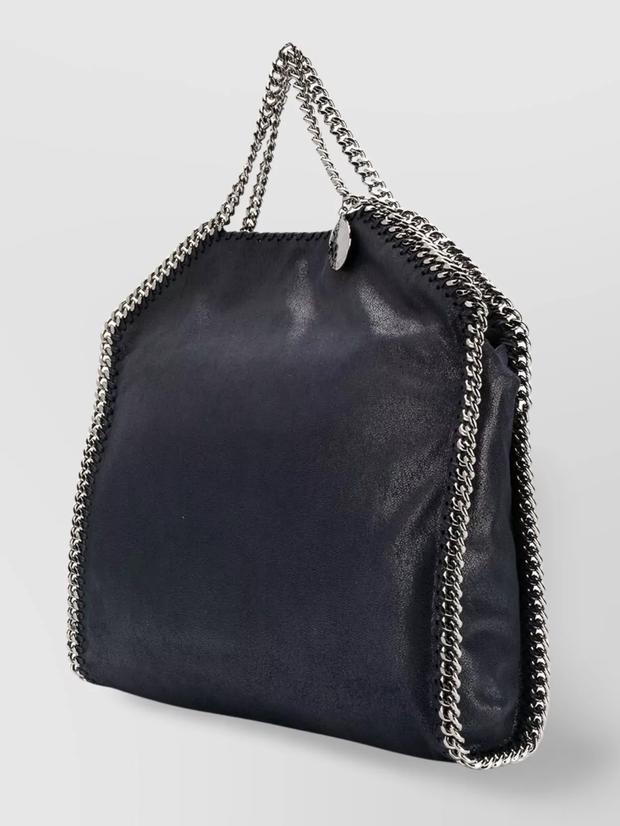 Stella Mccartney Chain Strap Whipstitch Detailing Tote Bags