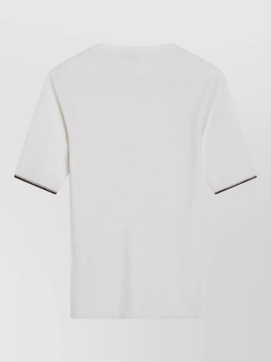 Brunello Cucinelli Cashmere And Silk Knit Top