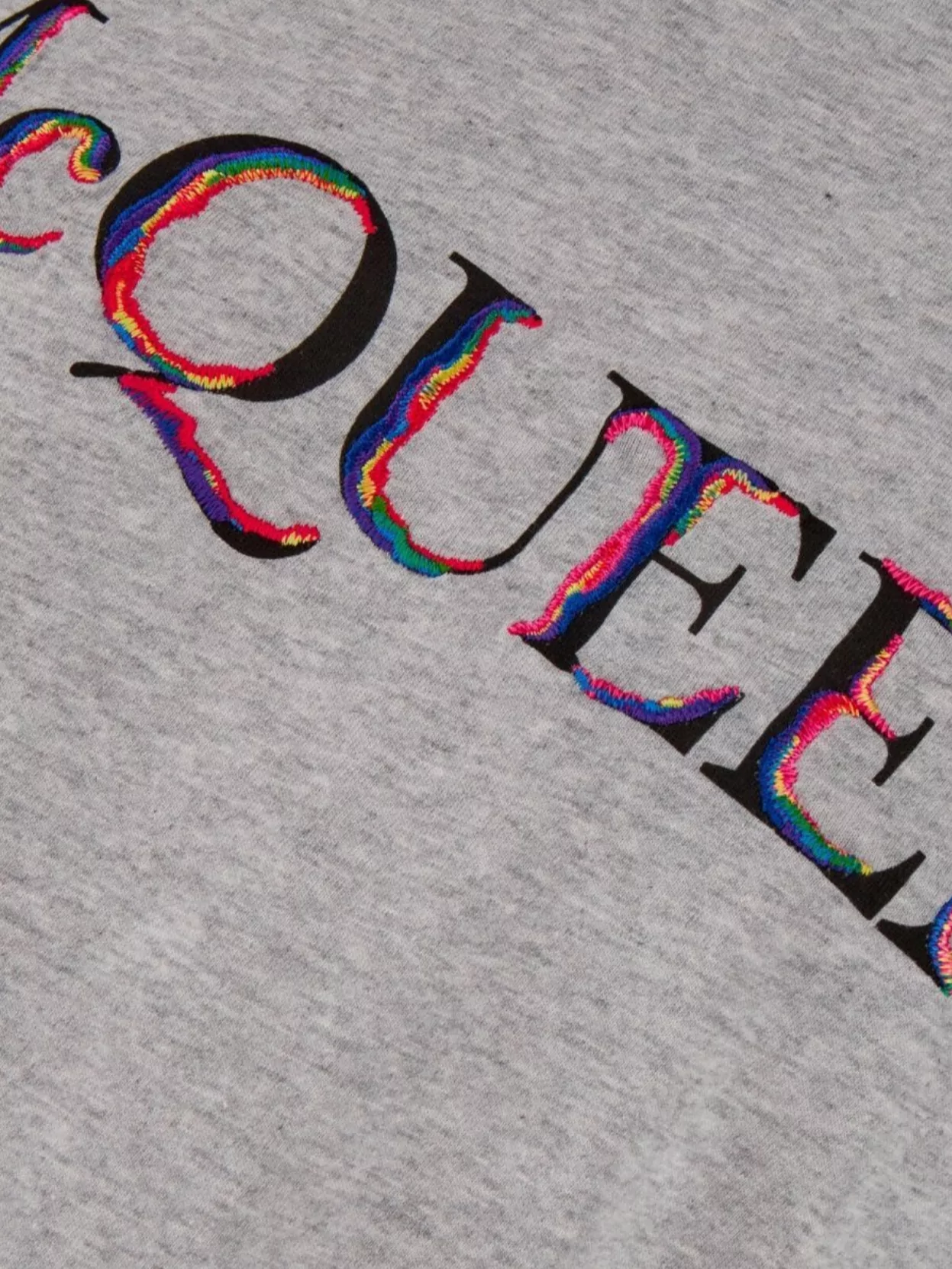 Alexander Mcqueen Oversize Stretch Cotton T-Shirt