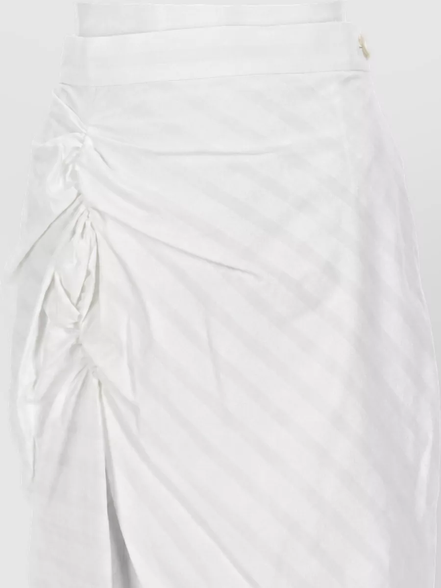 Vivienne Westwood Cotton Mini Wrap Skirt