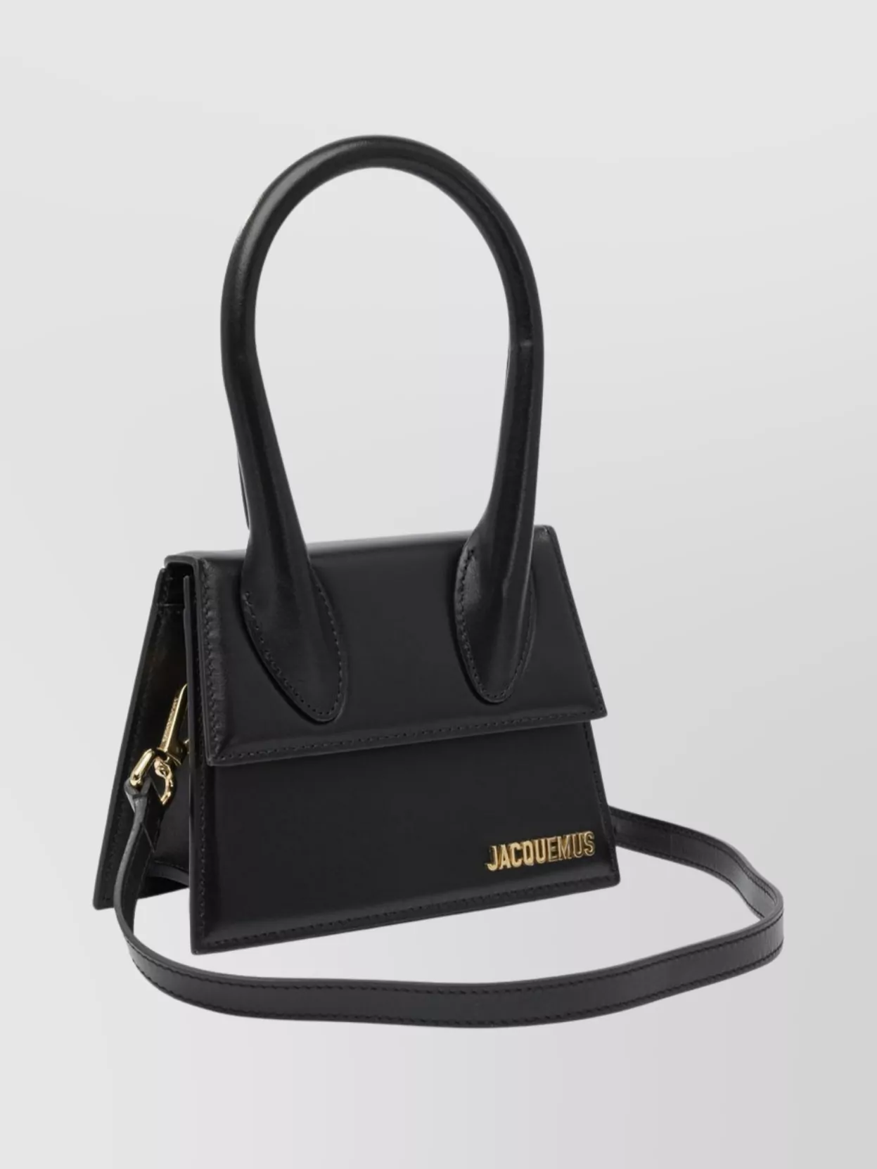 Jacquemus The Medium Chiquito Leather Handbag.