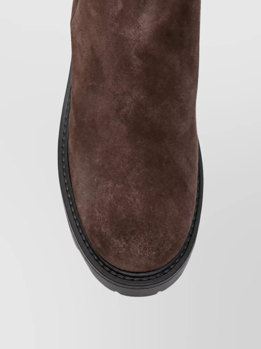 Valentino Suede Ankle Boots