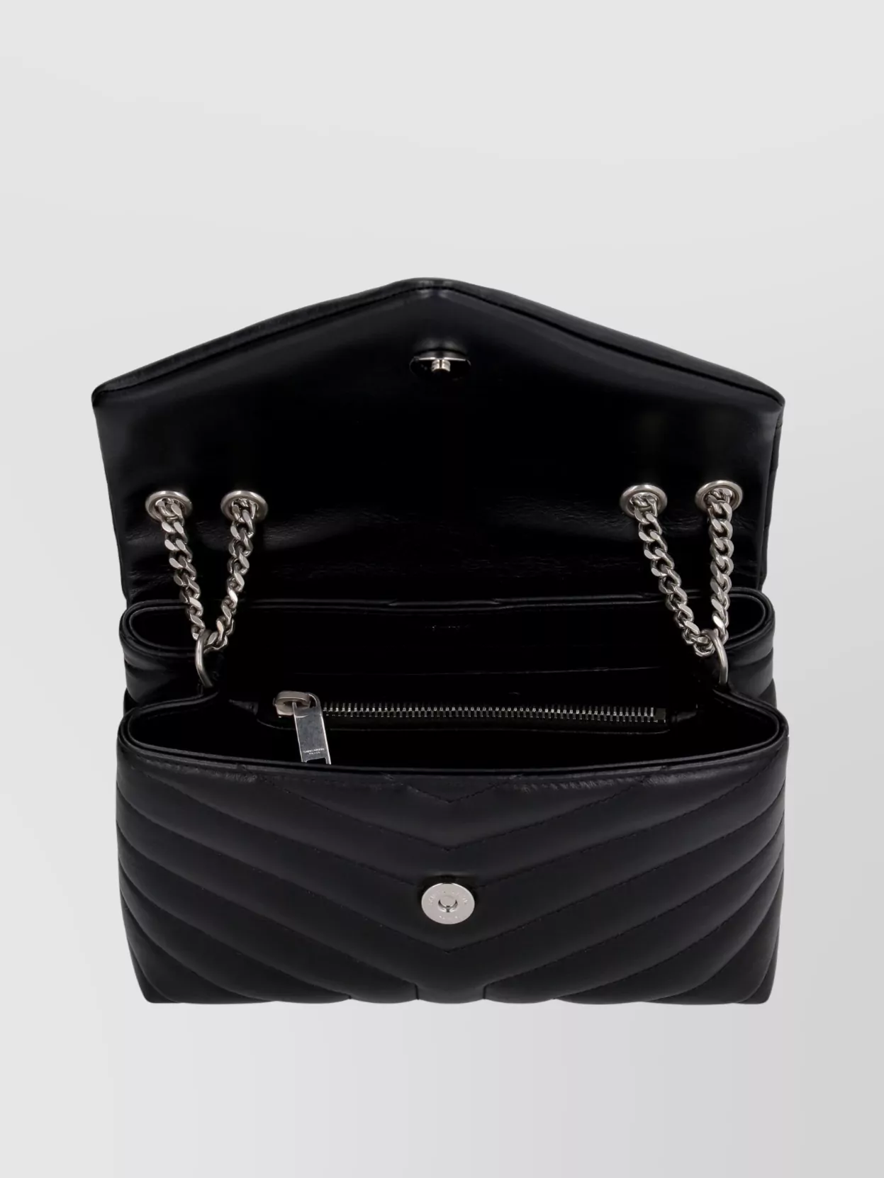 Saint Laurent Loulou Leather Shoulder Bag