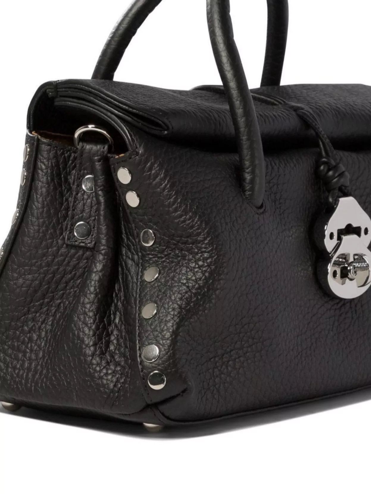 Zanellato Shoulder Bags With Detachable Strap And Studded Texture