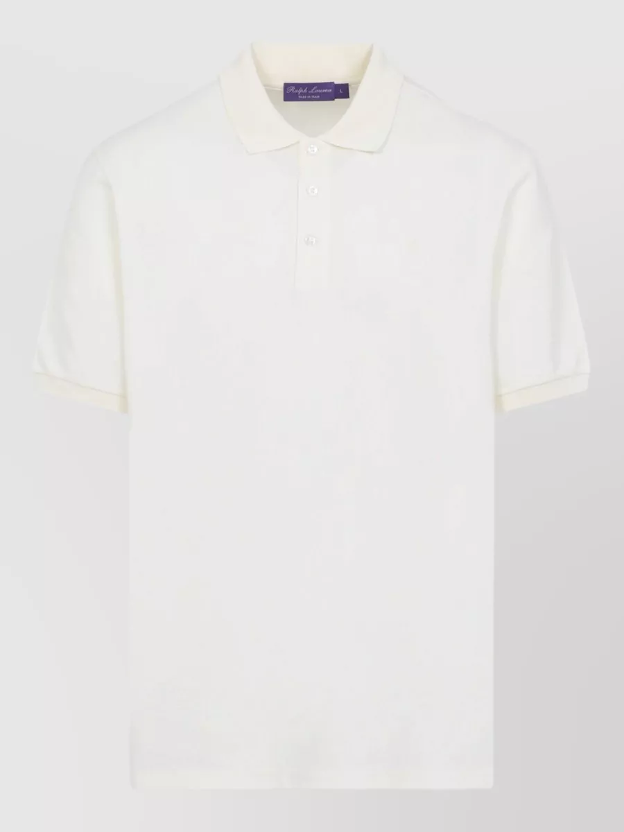 Ralph Lauren Purple Label Short-Sleeve Polo Shirt