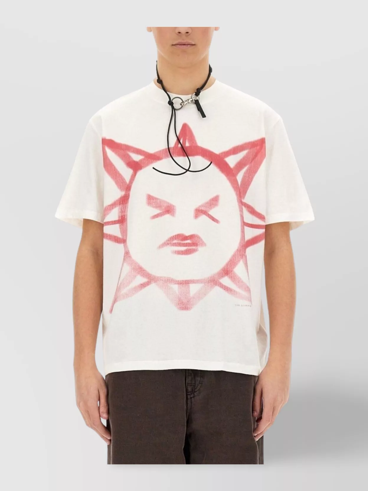 Our Legacy Graphic Print Crew Neck Short Sleeve T-Shirt