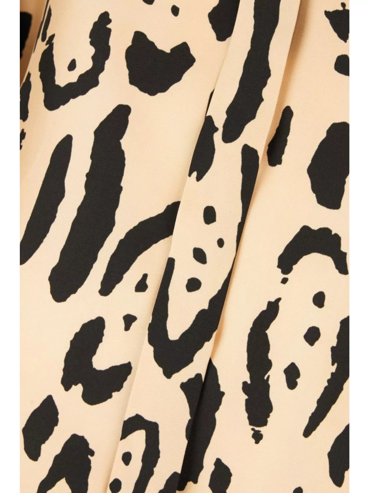 Sportmax Armony Animal Patterned Long-sleeved Shirt In Black
