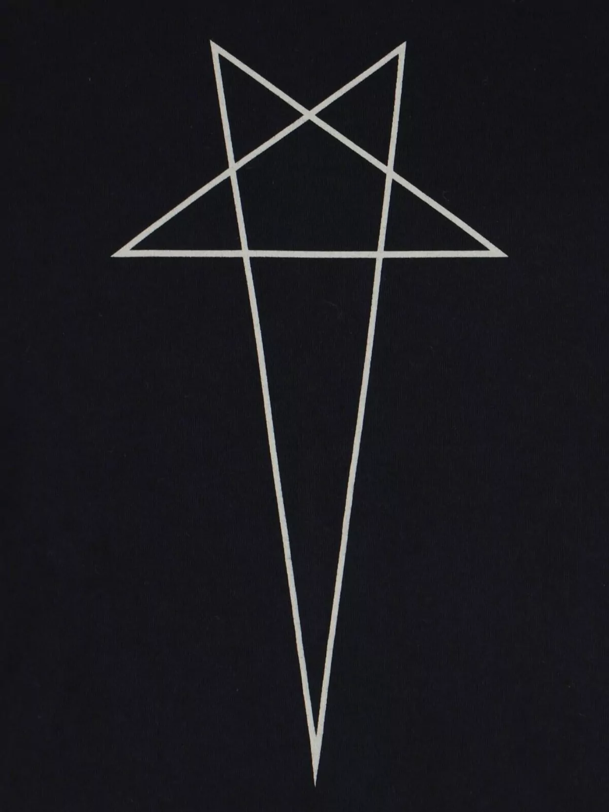 Rick Owens Drkshdw Graphic Print Short Sleeves With Asymmetric Hem