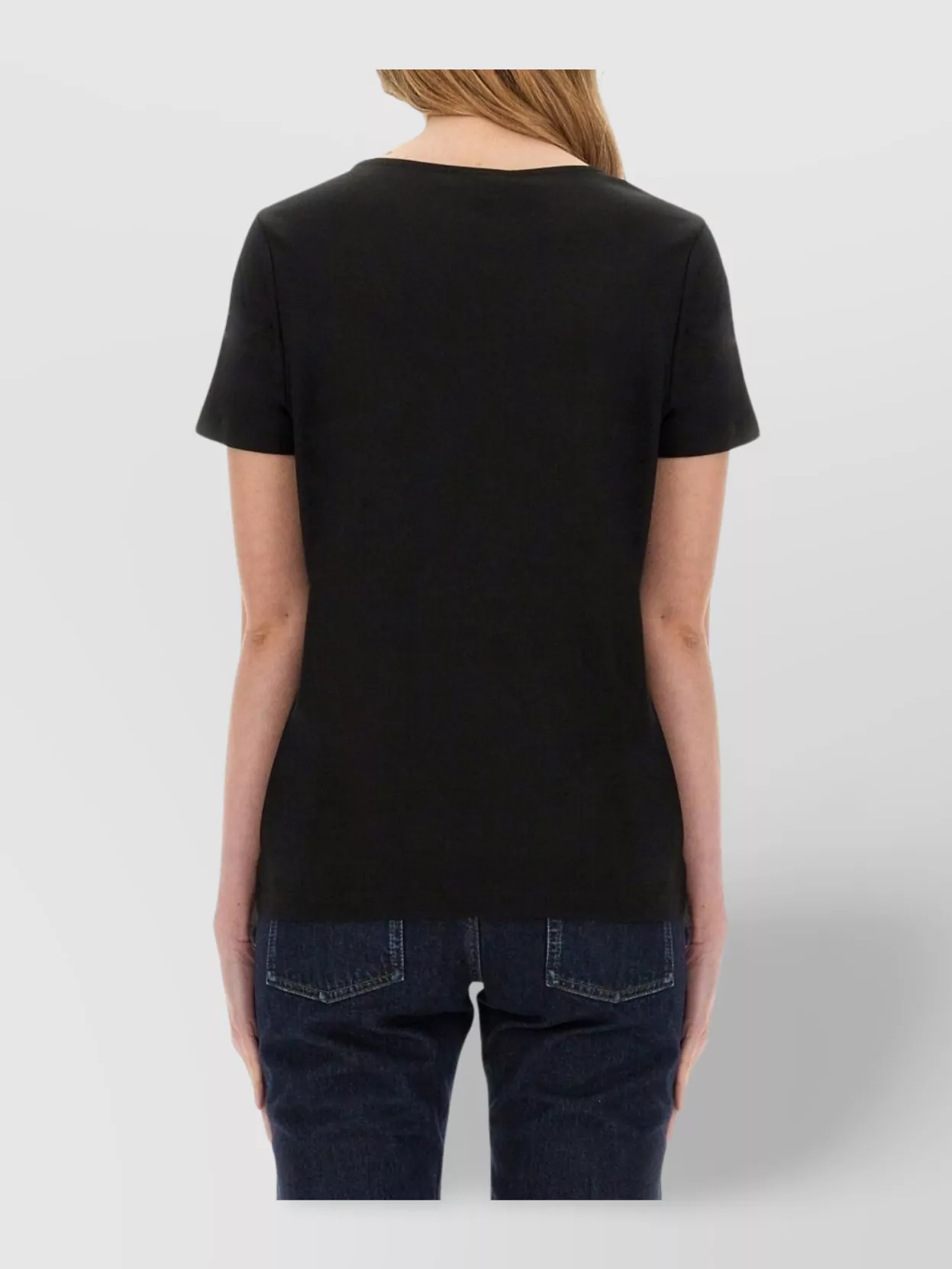 Fay Basic Short Sleeve Round Neck T-Shirt