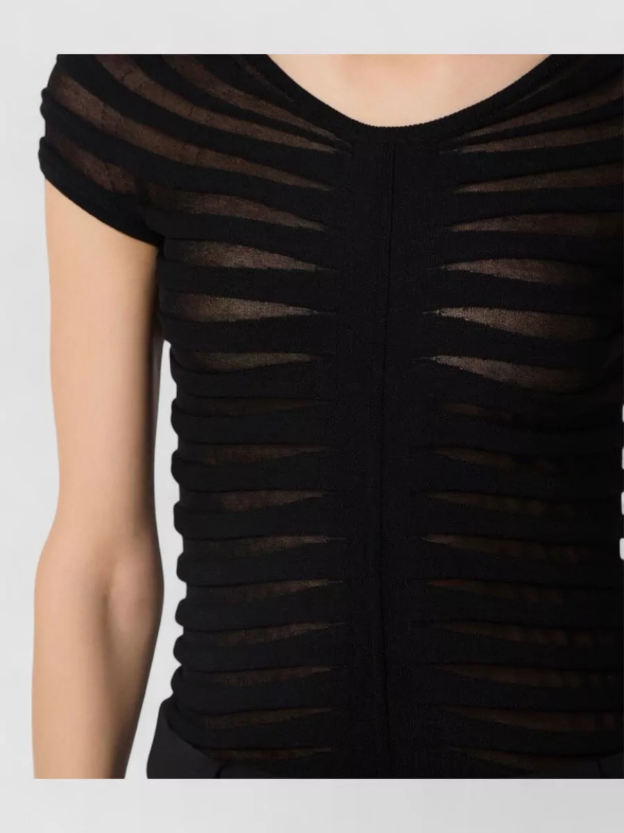 Elisabetta Franchi Fine-Knit Top