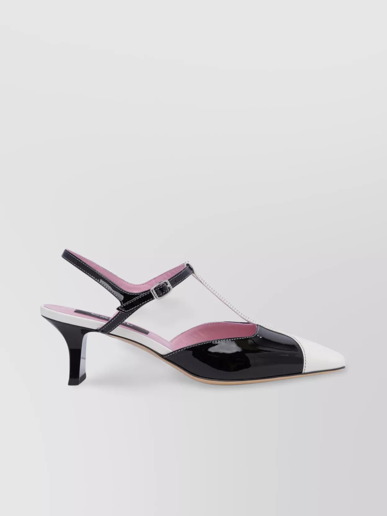 CAREL POINTED TOE SLINGBACK STRAP SANDALS 