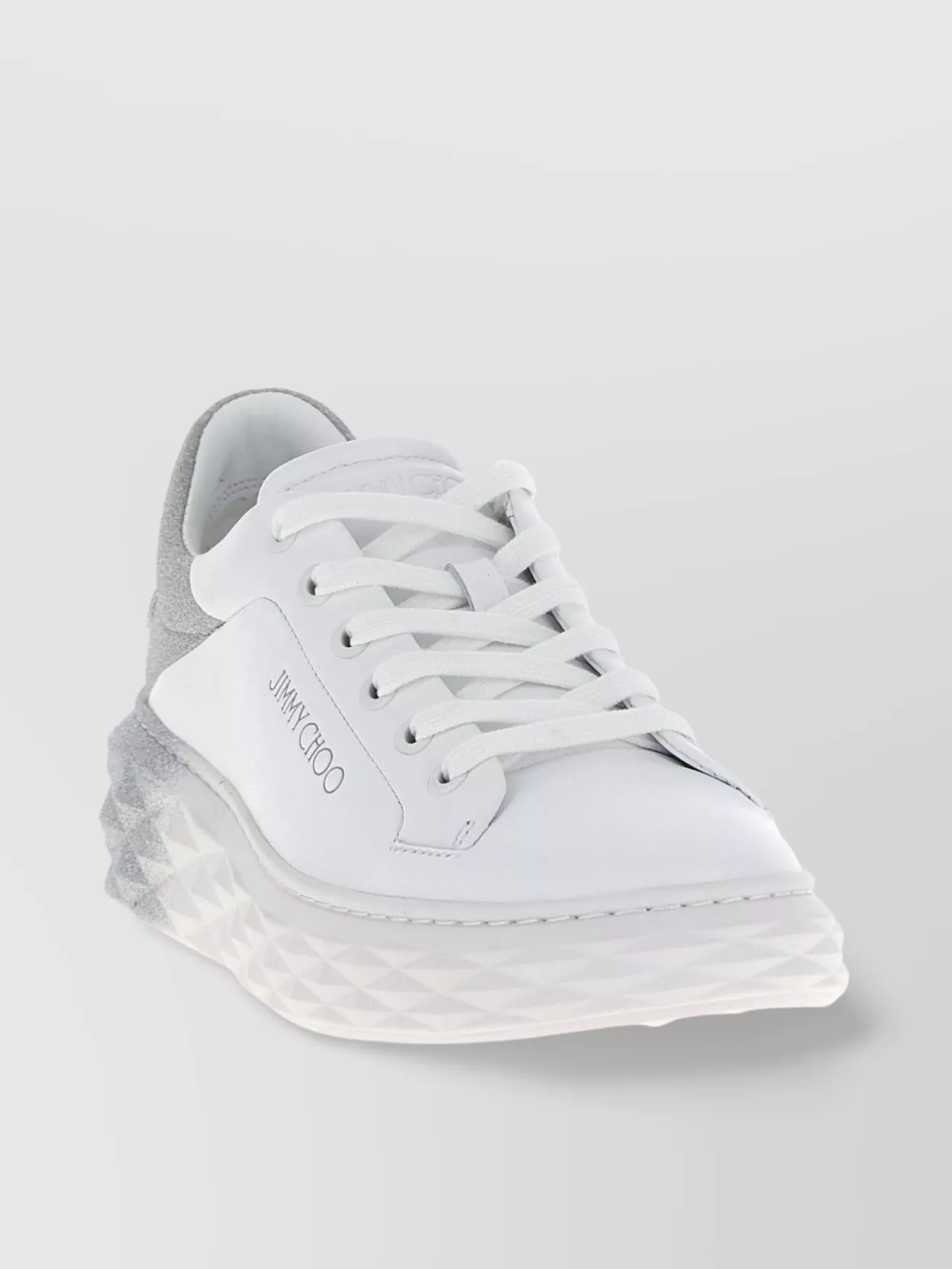 Jimmy Choo 'maxi F Ii' Sneakers With Glitter Detail