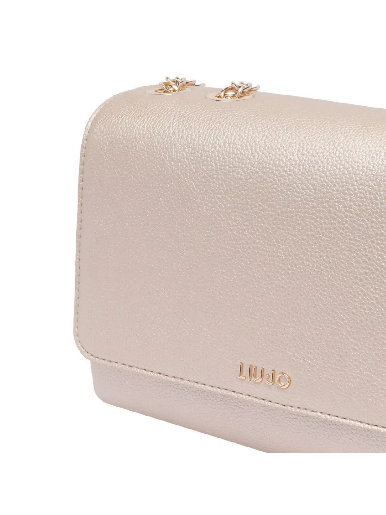 Liu •jo Crossbody Textured Shoulder Bag Chain Strap