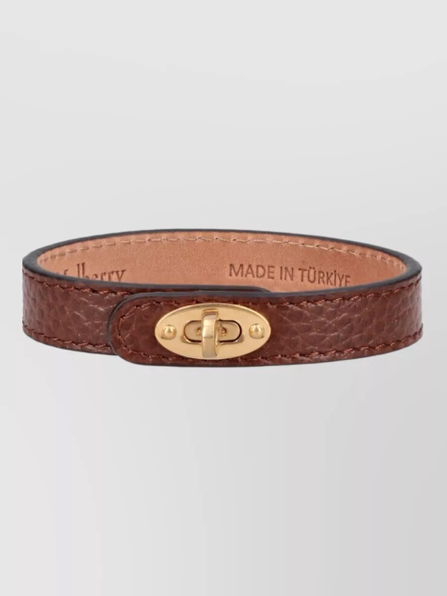 Mulberry Leather Bracelet