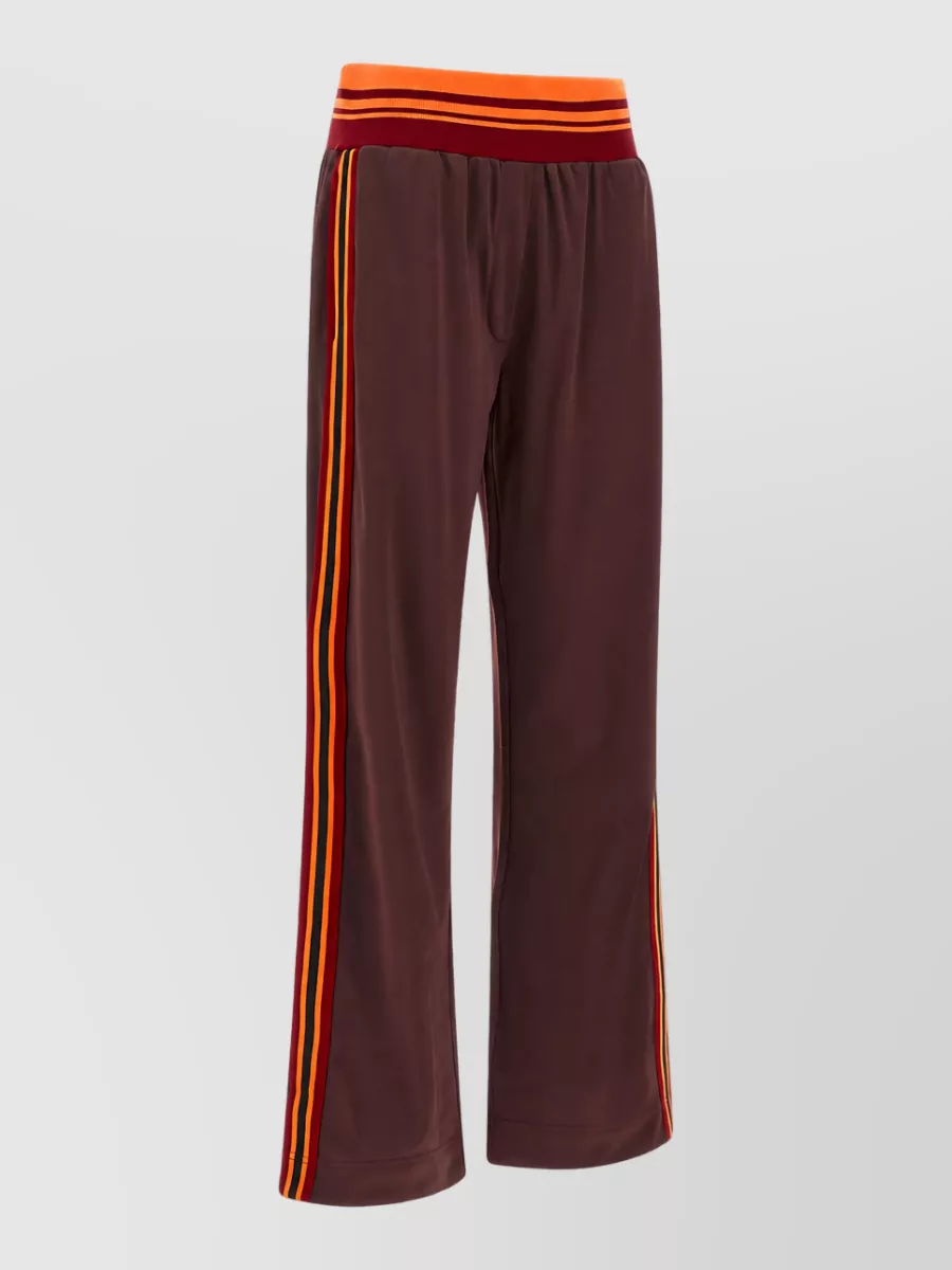 Dries Van Noten Striped Straight-Leg Loungewear Trousers