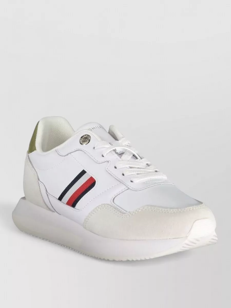 Tommy Hilfiger Leather Low-Top Sneakers