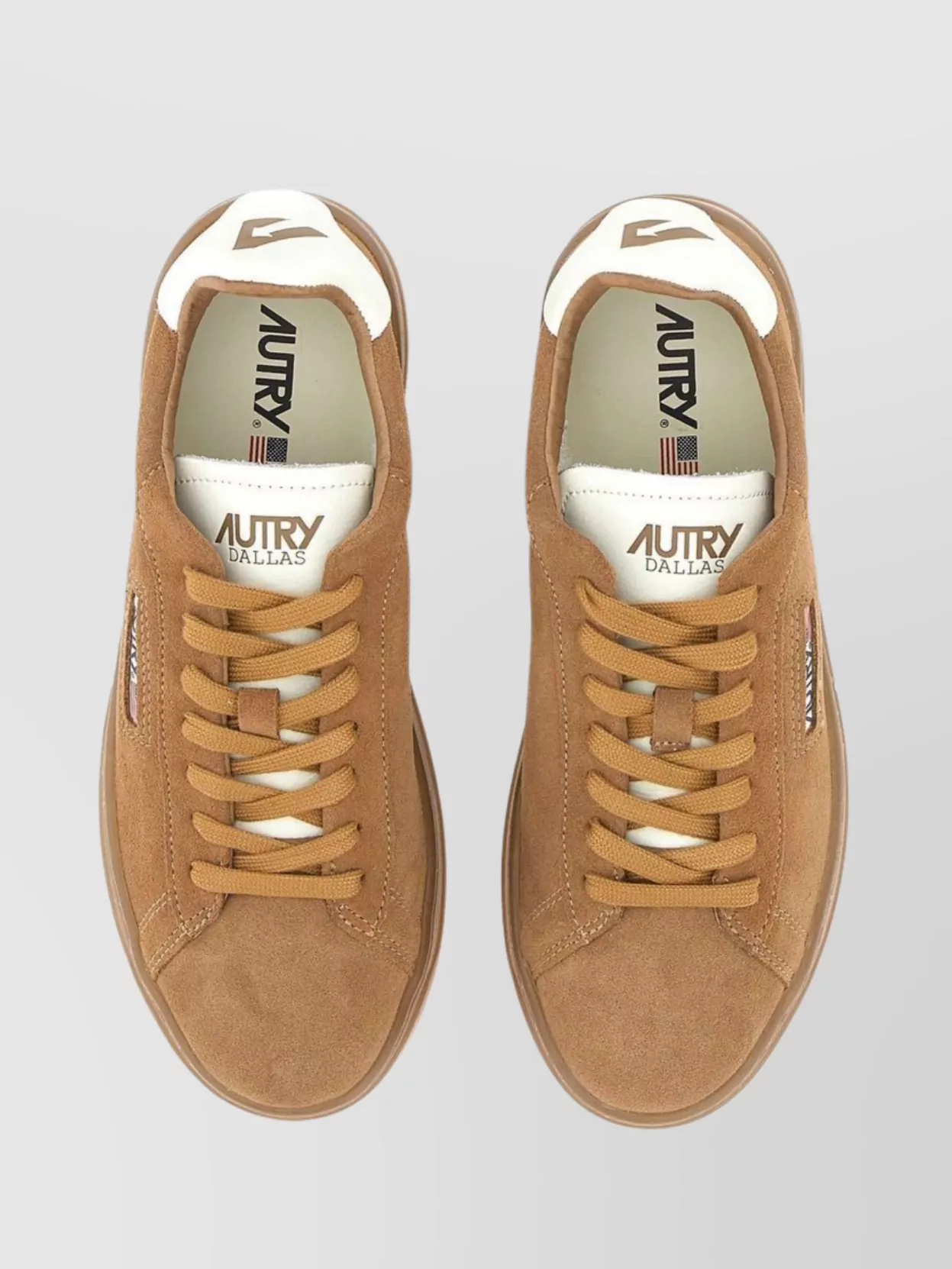 Shop Autry Urban Suede Sneakers Transparent Sole