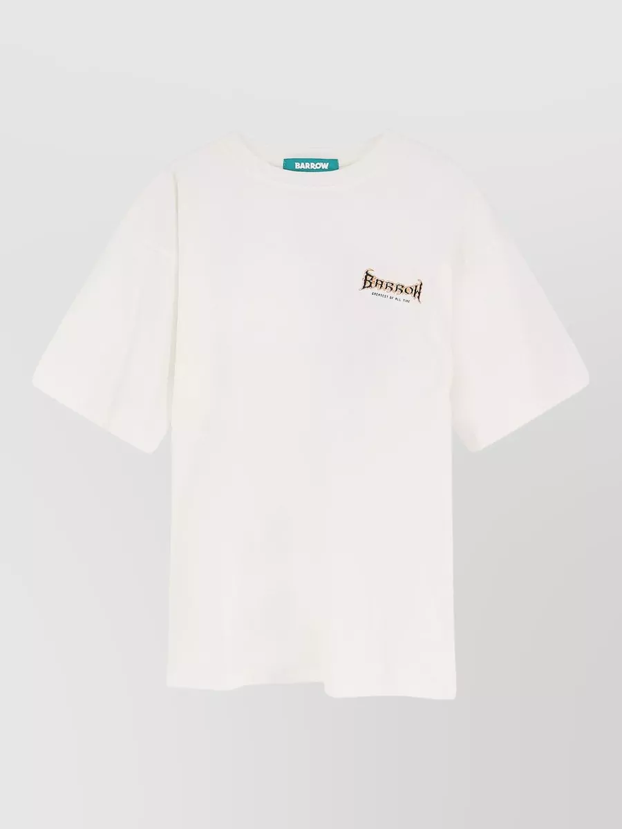 Barrow cotton oversized short-sleeve t-shirt