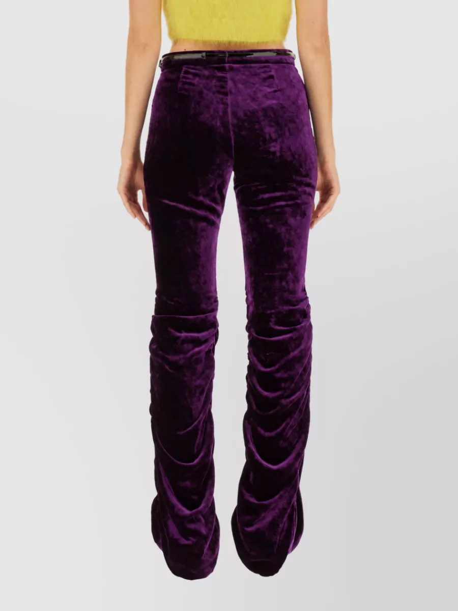 Gucci Velvet Flared Trousers