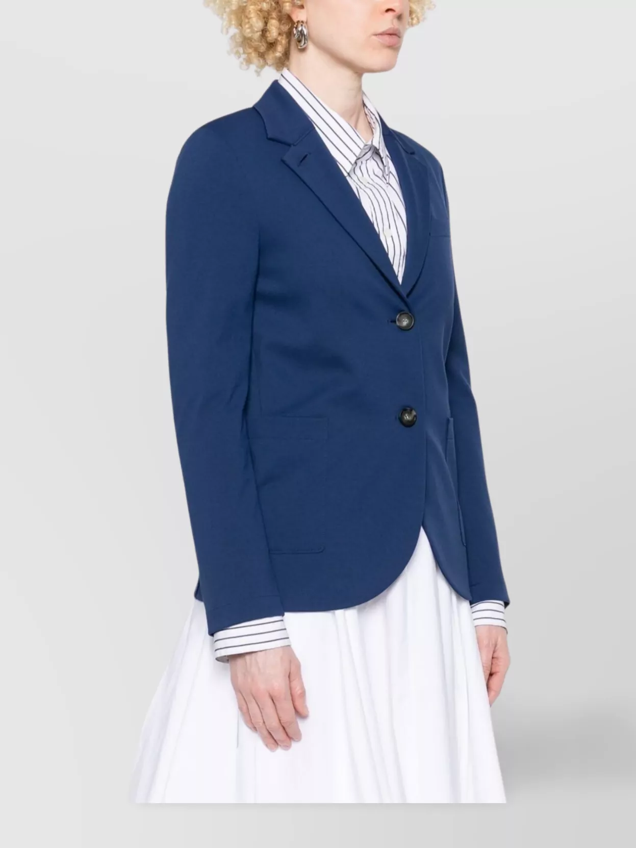 Harris Wharf London Single-breasted Blazer Jacket