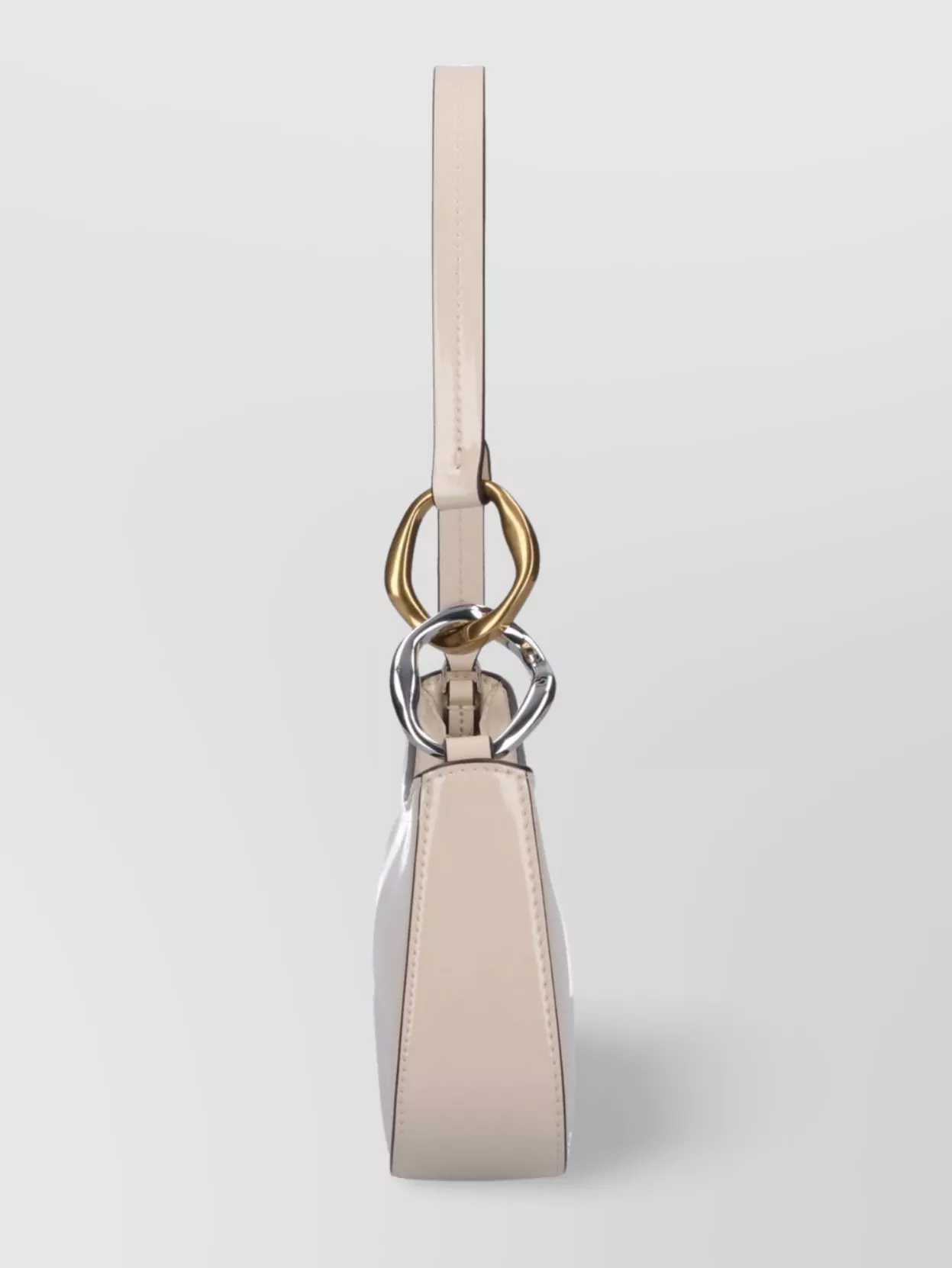 Staud Curved Shoulder Bag Metal Hardware